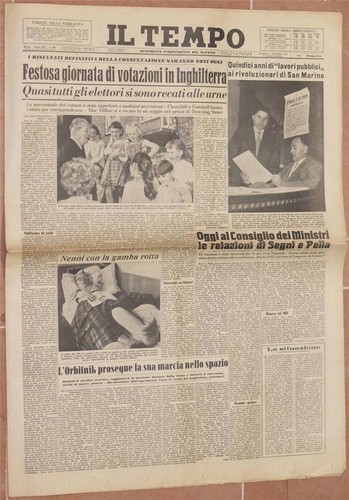 Temps octobre 1959 - le,