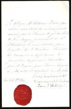 Baron D’Antonini.Signé