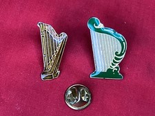 pins HARPE instrument musique à cordes classique lyre 
