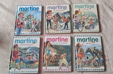 Lot de 6 livres Martine