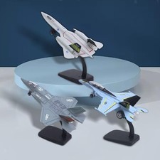 Modèle D'avion De Chasse Américain En Alliage, 3 Pièces, Avec Lumières