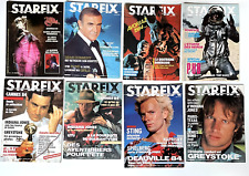 Lot 8 x magazines Starfix n°1 à 19 Revue cinéma fantastique 1983 - 1984