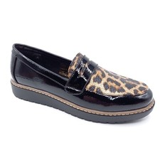Derbies Mocassin Chaussures Femme - 37 et 41 - Marron Noir Vernis Confort