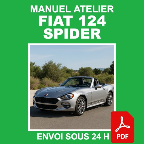 Manuel atelier fiat 124 spider - manuel,