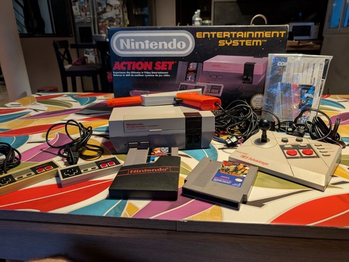 Action set nintendo nes fra - action,