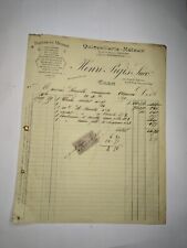 Facture Quincaillerie