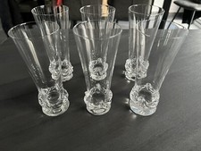6 Flûtes à Champagne Cristal