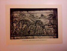 BAS RELIEF PASSAGE DES ALPES