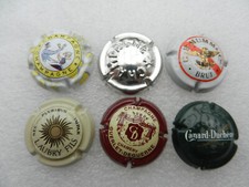 15-lot 6 capsules plaques de