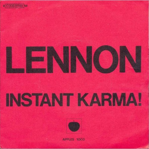 John lennon instant karma - john,