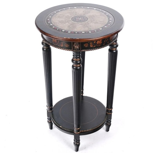 Black gilt painted - black,