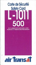 Safety Card - Air Transat -