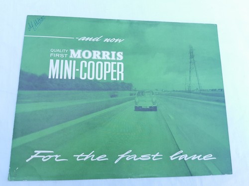 1964 brochure morris - brochure, mini