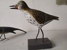LOT DECO OISEAUX  APPEAU APPAT CHASSE BIRDS DECOY APPELANT NATURE ORNITHOLOGIQUE