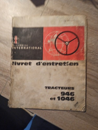 Livret utilisation tracteur - livret,