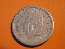 MONACO. 2 FRANCS  LOUIS
