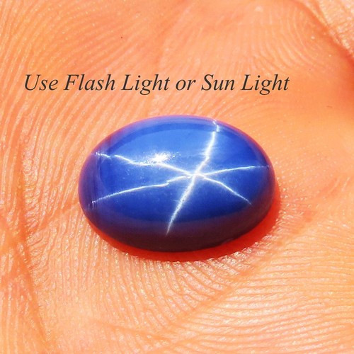 Cabochon saphir étoilé lindy - Étoilé,
