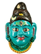 Masque nepalais Lord Shiva Indra Jatra Festival Nepal  # 565