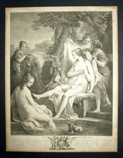 LES BAIGNEUSES Dessinée par