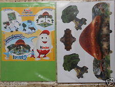 Diorama Kinder les Schtroumpfs