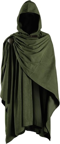 Manteau médiéval capuche - à,
