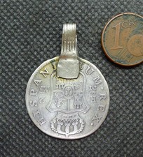 35mm Pendentif Pièce Argent