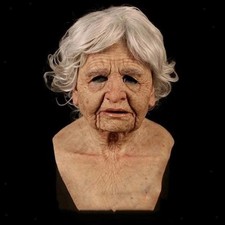 Masque de vieil homme en latex