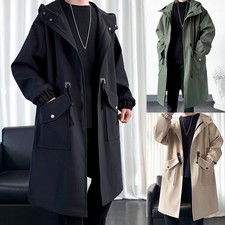 Trench-coat long homme design