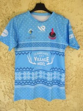 Maillot rugby LES SIRÈNES BARCARÈS XIII porté n°12 collector maillot de Noël M
