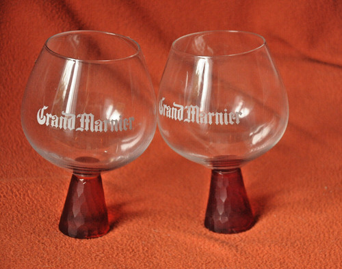 Lot verres pied - verres, grand