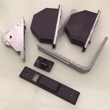 Accessoires METRA Pour Volets Roulants Enroleur Treuil Plaque Chassis Aluminium