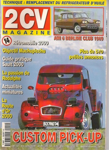 2cv magazine citroen - magazine,