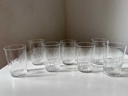 Ensemble gobelets cristal - 7,