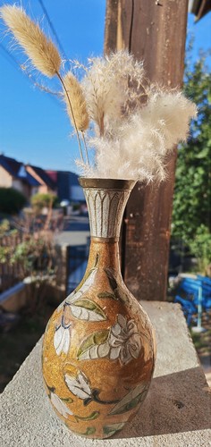 Vase ancien métal - vase,