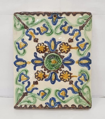 Plaque murale korond faience - plaque,