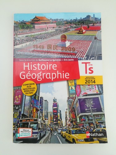 Histoire géographie terminale - histoire/géographie,