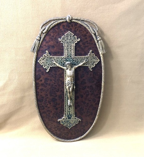 Ancien crucifix mural - ancien, en