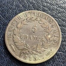 Monnaie argent 5 Frs Napoléon