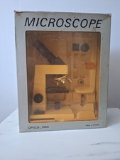 Microscope OPTICO Paris - en boite - incomplet - boîte d'origine- made in France