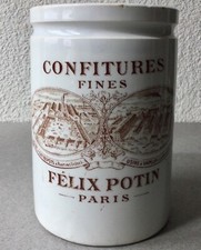 Ancien pot confitures fines - confitures,