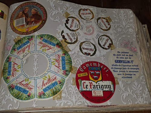 Ancienne etiquette fromage - de,