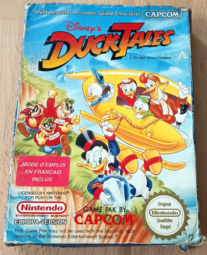 Nintendo nes ducktales - nintendo,
