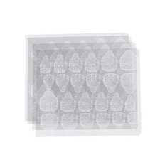  16 Sheets/pack Pose De Faux Ongles Pour Nail Art Extensions Autocollants À