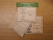 Verre de montre Plexi/Acrylique de forme N°1 à 999+ ROBUR (Watch glass)