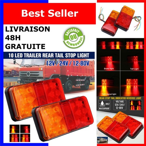 Suparee feu arrière led 12v - feu,