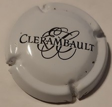 Capsule de champagne Clérambault Blanc et noir N°2