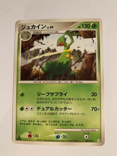 Pokemon card carte - carte, sceptile