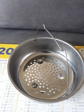 PANIER INOX POUR COCOTTE MINUTE SEB DIAMETRE 20,5 CM + SUPPORT