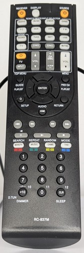 837m remote for - remote, onkyo