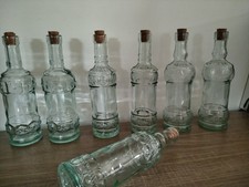 Lot de sept flacons vintage en